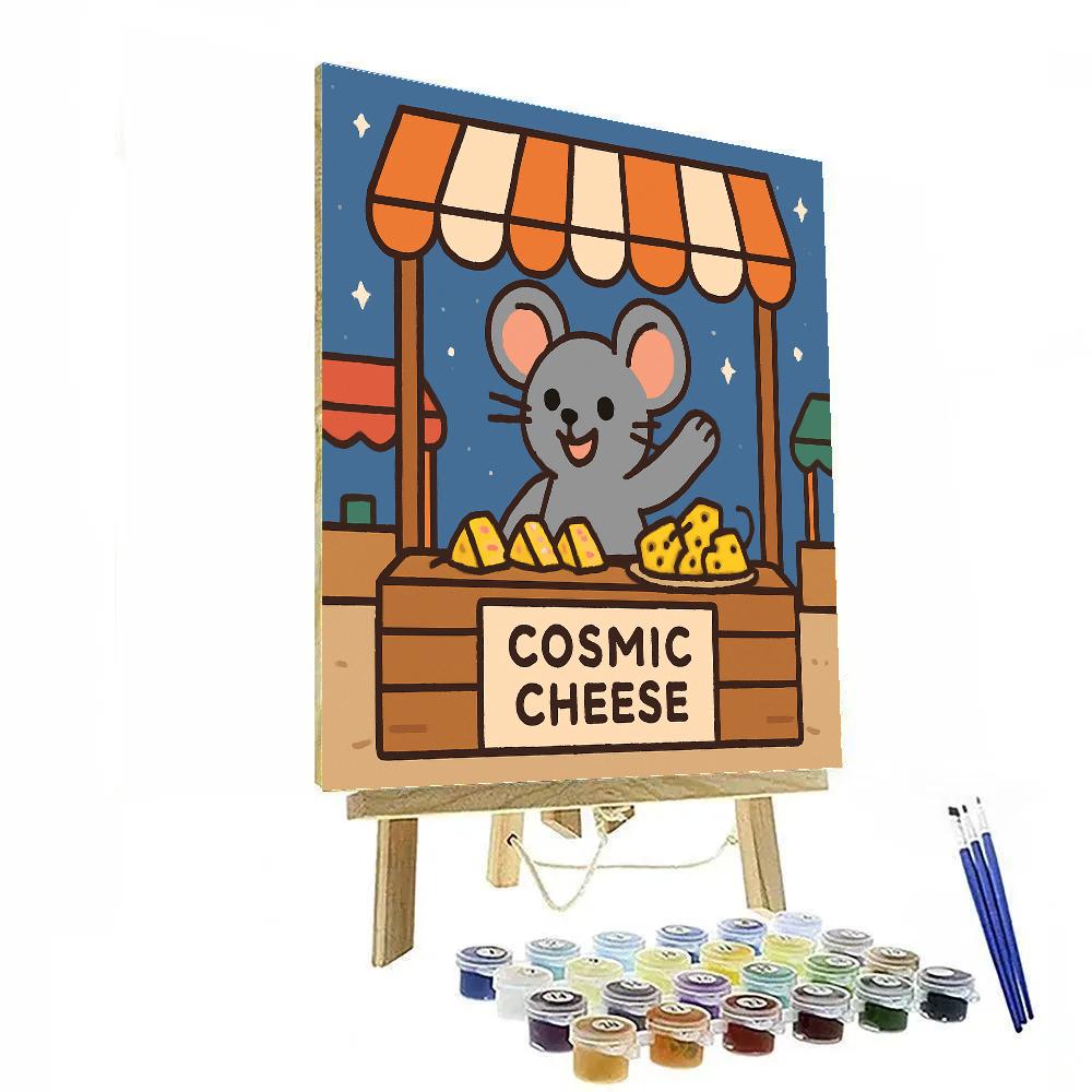 Meteor Mouse Market Numbered painting kits