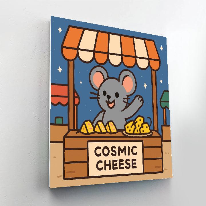 Meteor Mouse Market Numbered painting kits