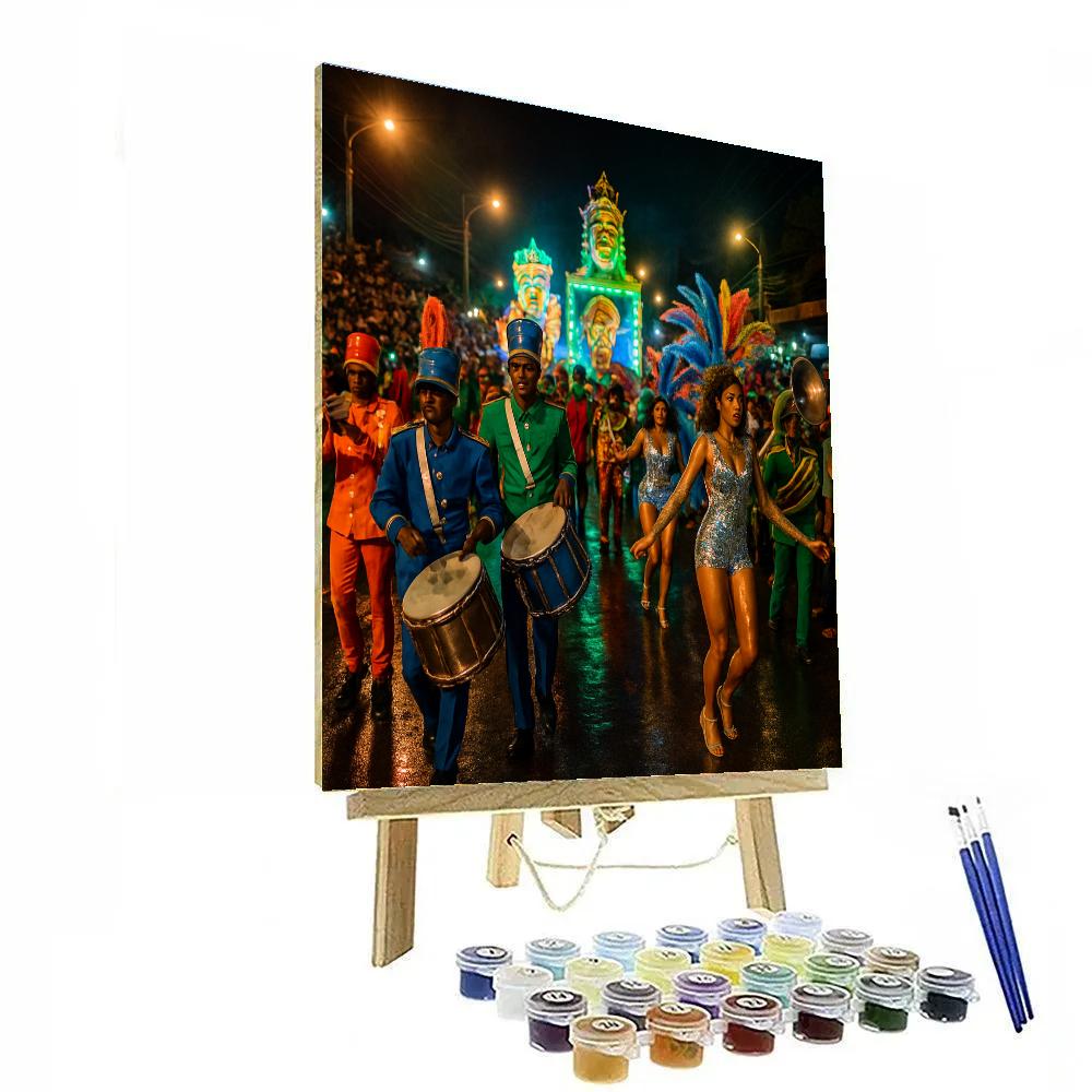 Carnival Calabar Night Spectacle Painting by numbers kit