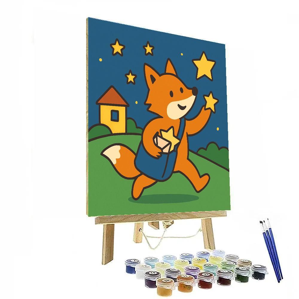 Comet Fox Postman Paint by numbers kits