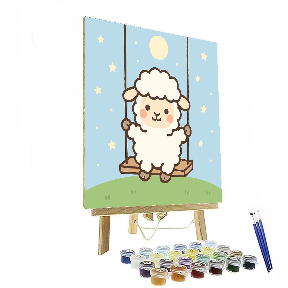 Lunar Lamb Playground Numbered painting kits
