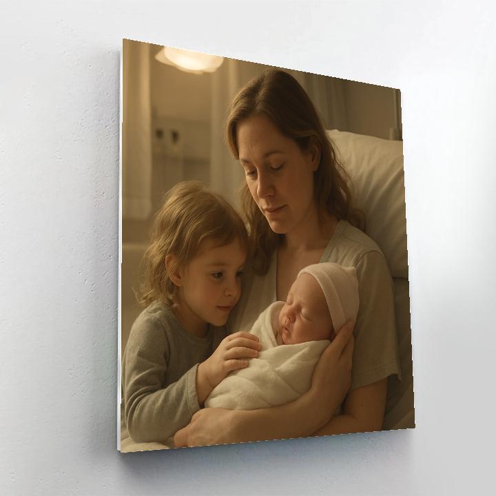 Hospital Birth Room First Meeting Number painting