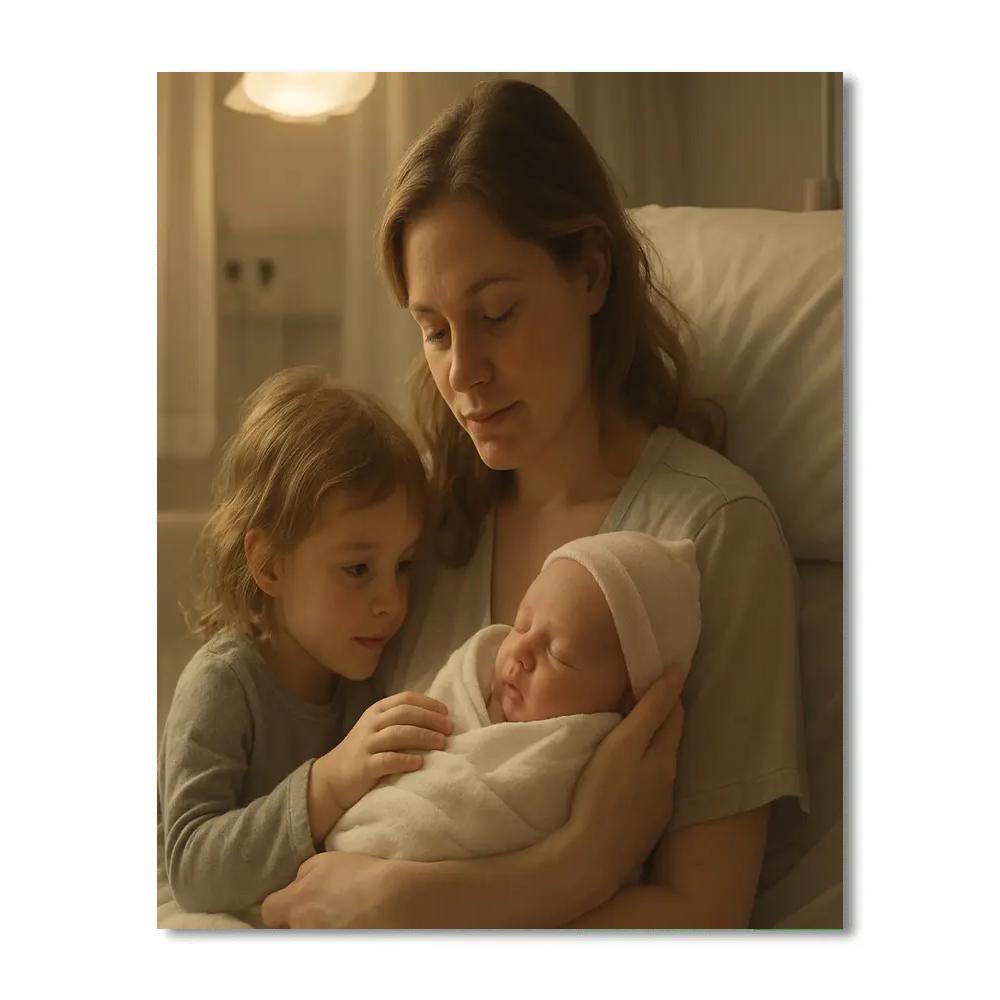 Hospital Birth Room First Meeting Number painting