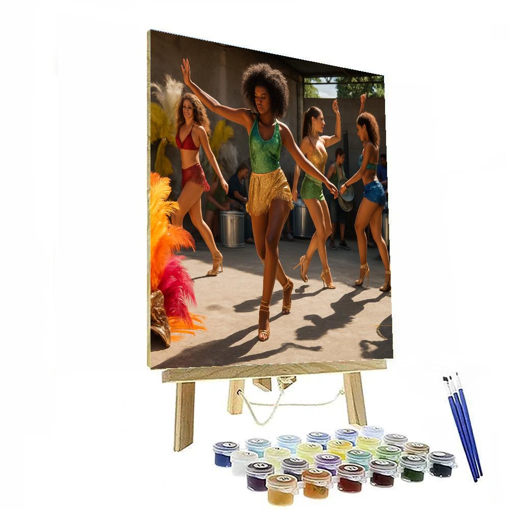 Rio Samba Rehearsal paint by numbers