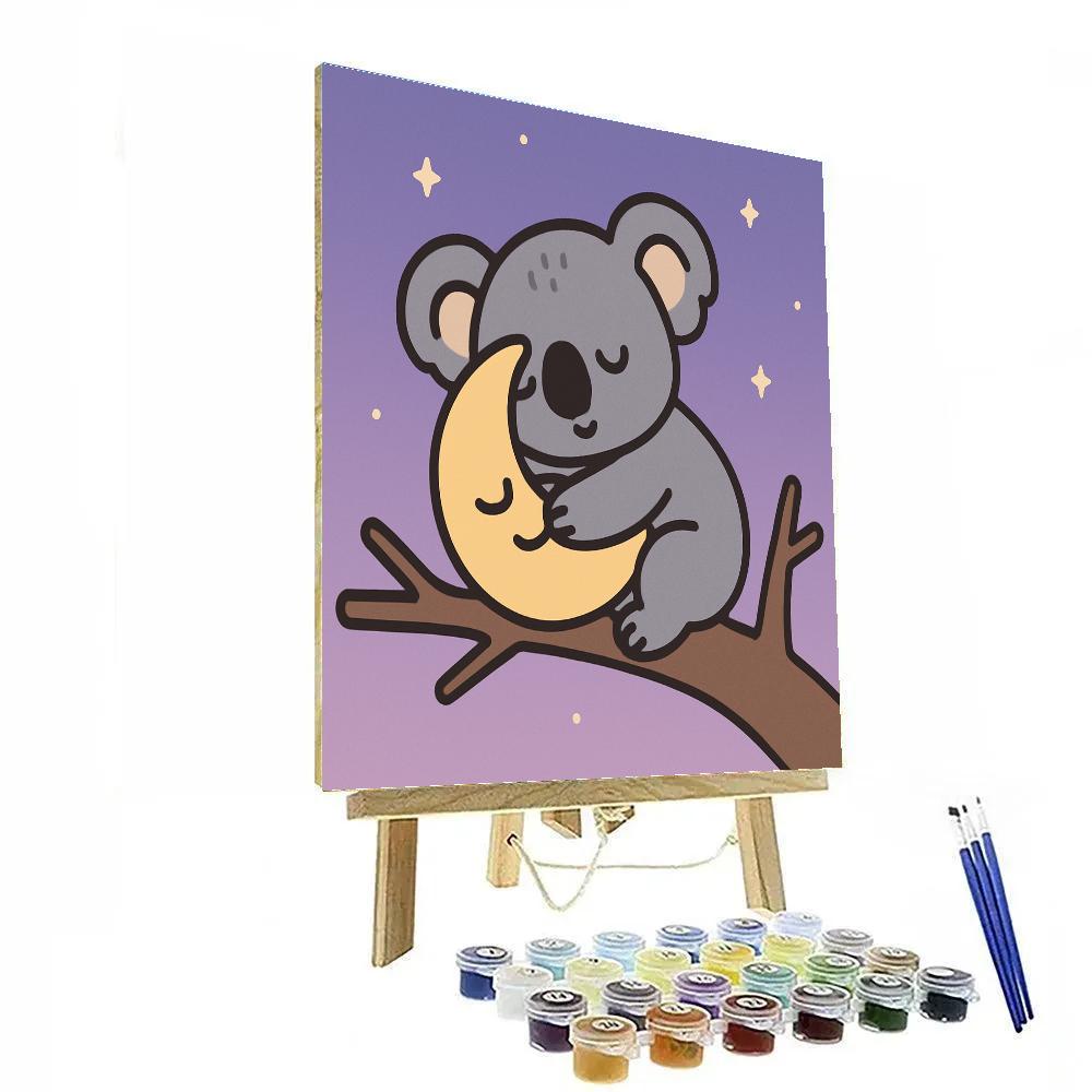 Cosmic Koala Calm Paint by numbers kits