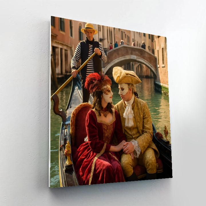Venetian Canal Serenade DIY paint by numbers