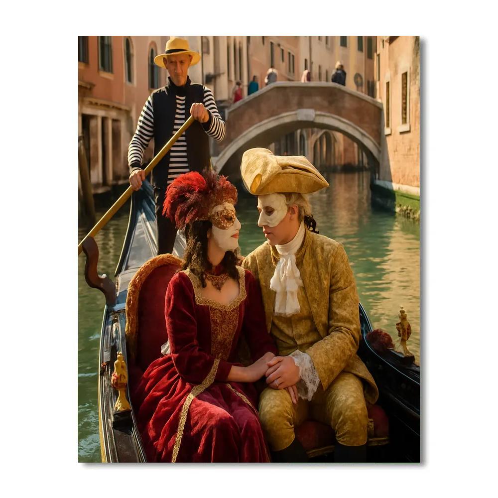 Venetian Canal Serenade DIY paint by numbers