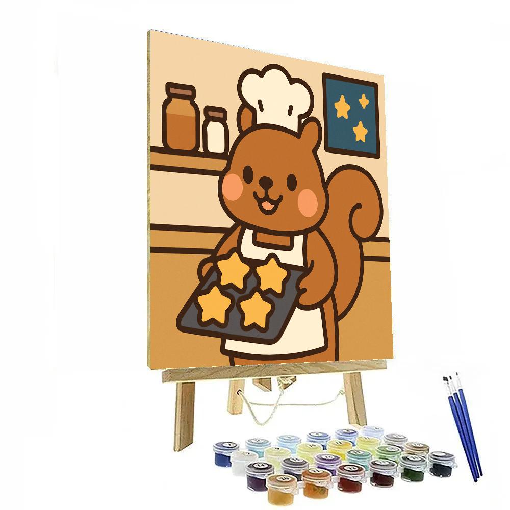 Stardust Squirrel Bakery paint by color