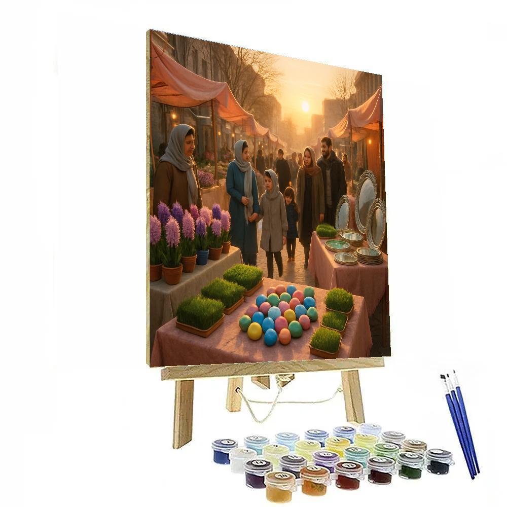 Norouz Spring Bazaar Paint by numbers kits