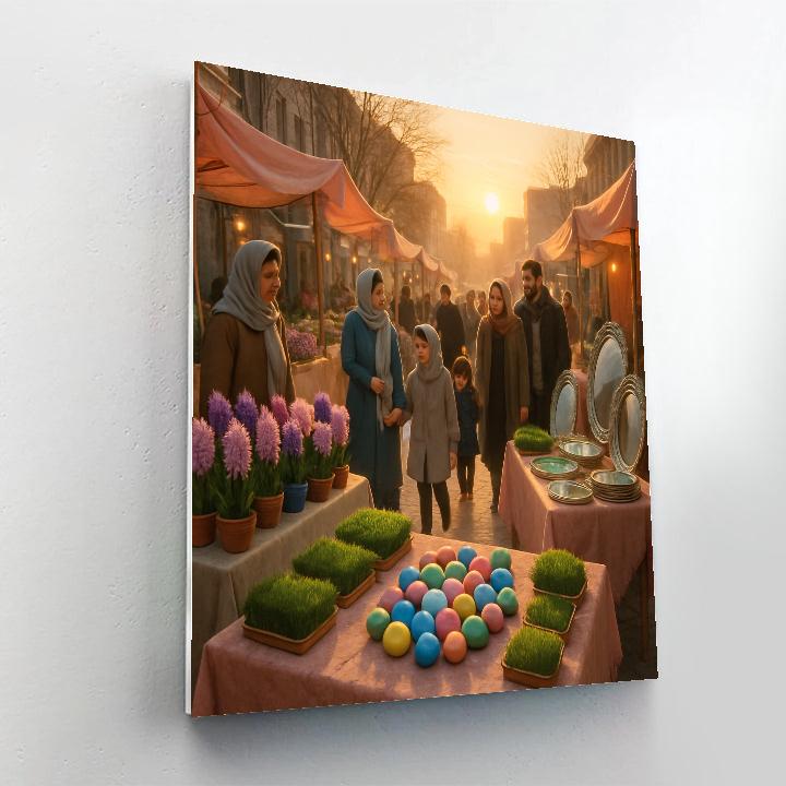 Norouz Spring Bazaar Paint by numbers kits