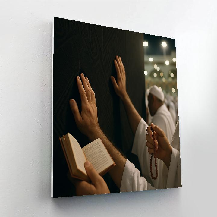 Tawaf Close-Up Devotion paint by color