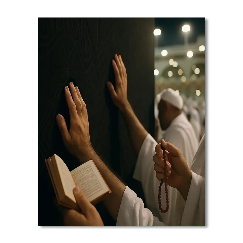 Tawaf Close-Up Devotion paint by color