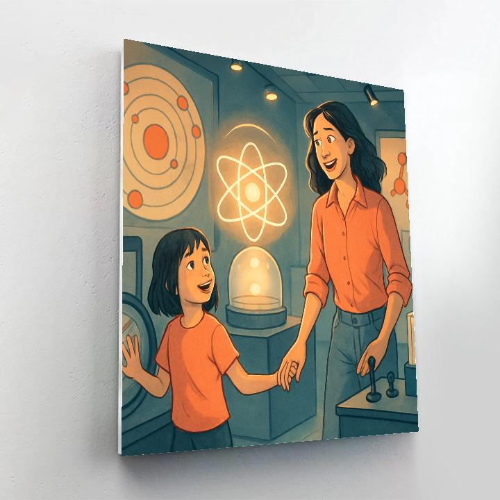 Children Museum Wonder Walk paint by numbers