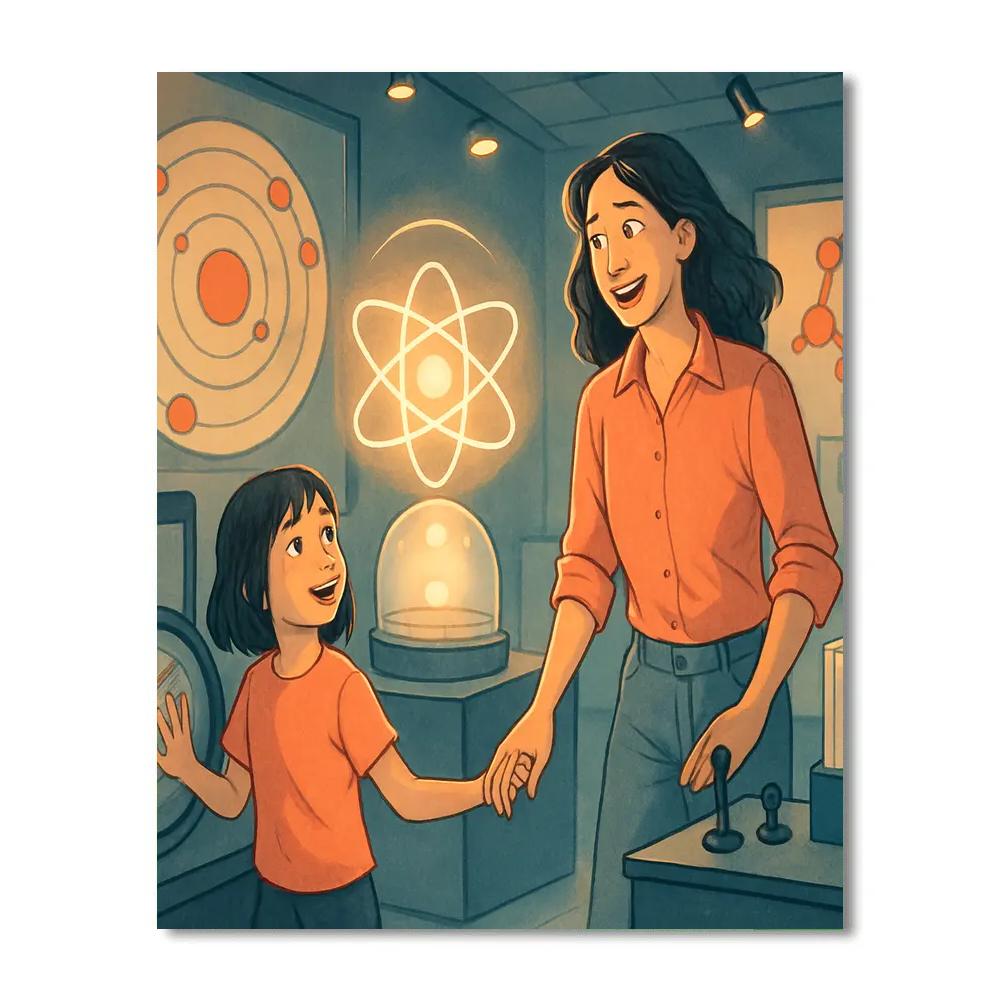 Children Museum Wonder Walk paint by numbers