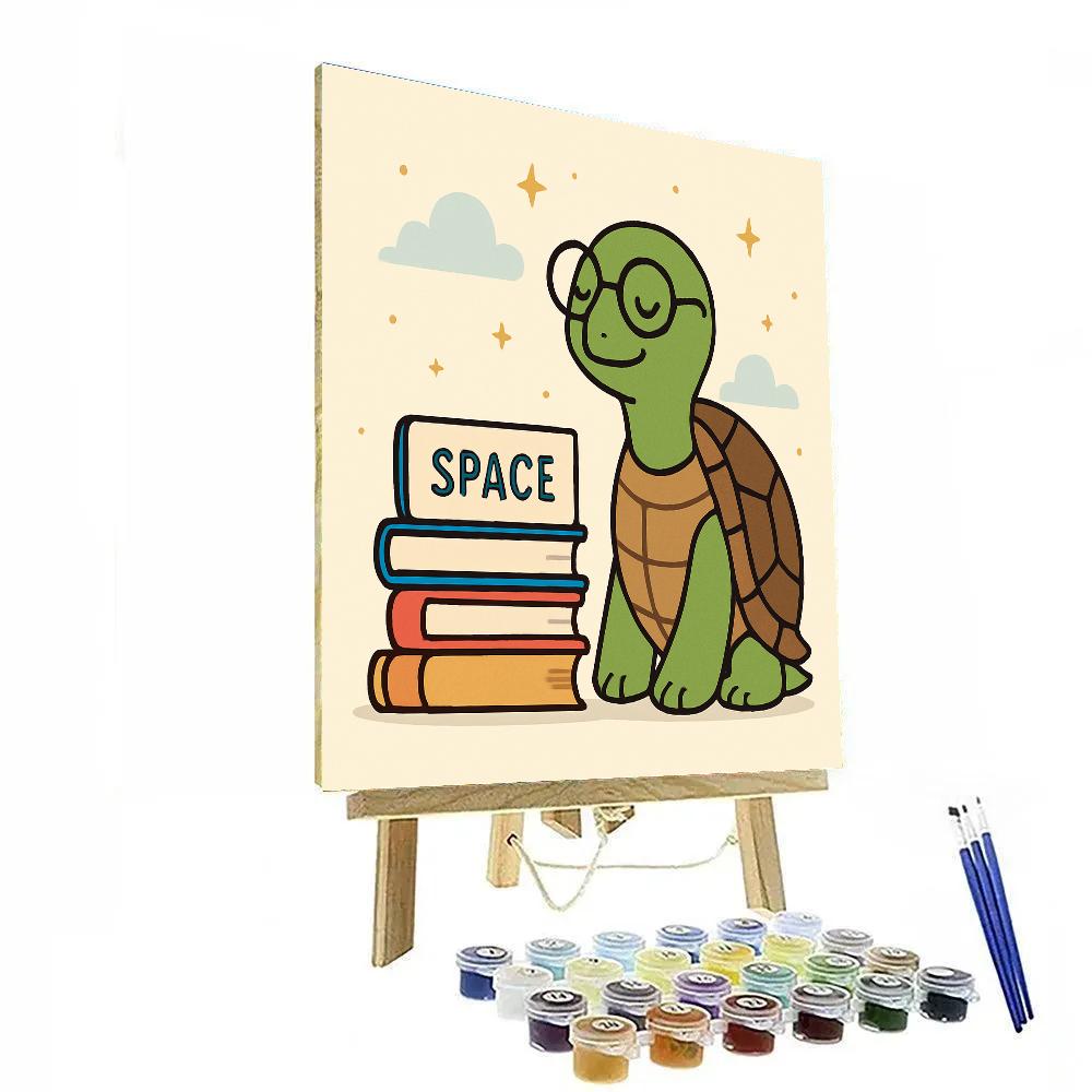 Startrail Tortoise Library Numbered painting kits