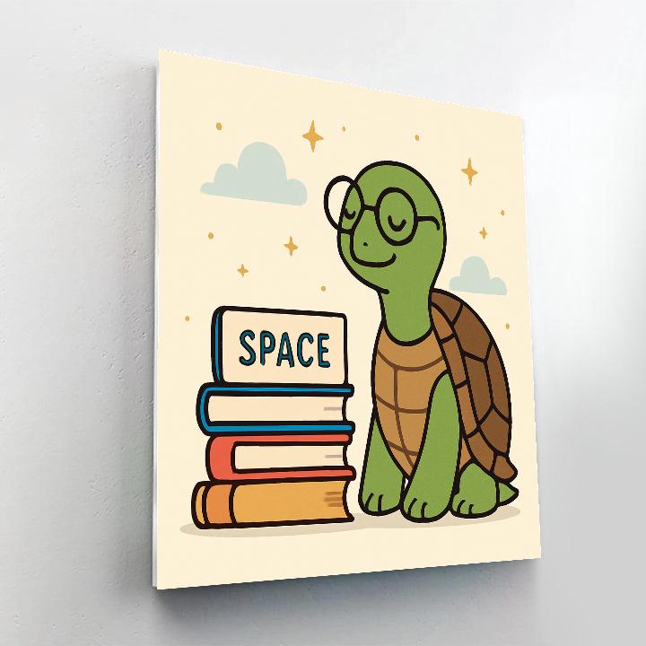 Startrail Tortoise Library Numbered painting kits