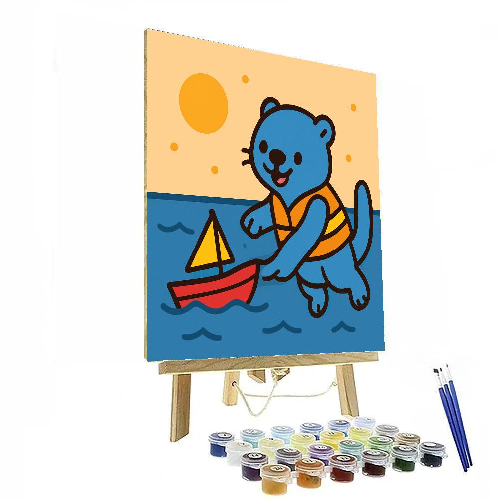 Orbit Otter Rescue Paint by numbers kits