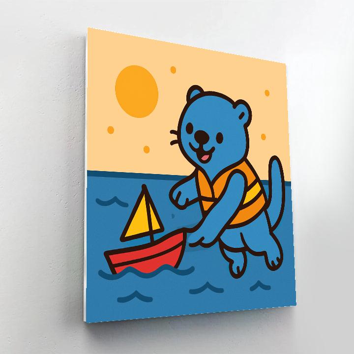 Orbit Otter Rescue Paint by numbers kits