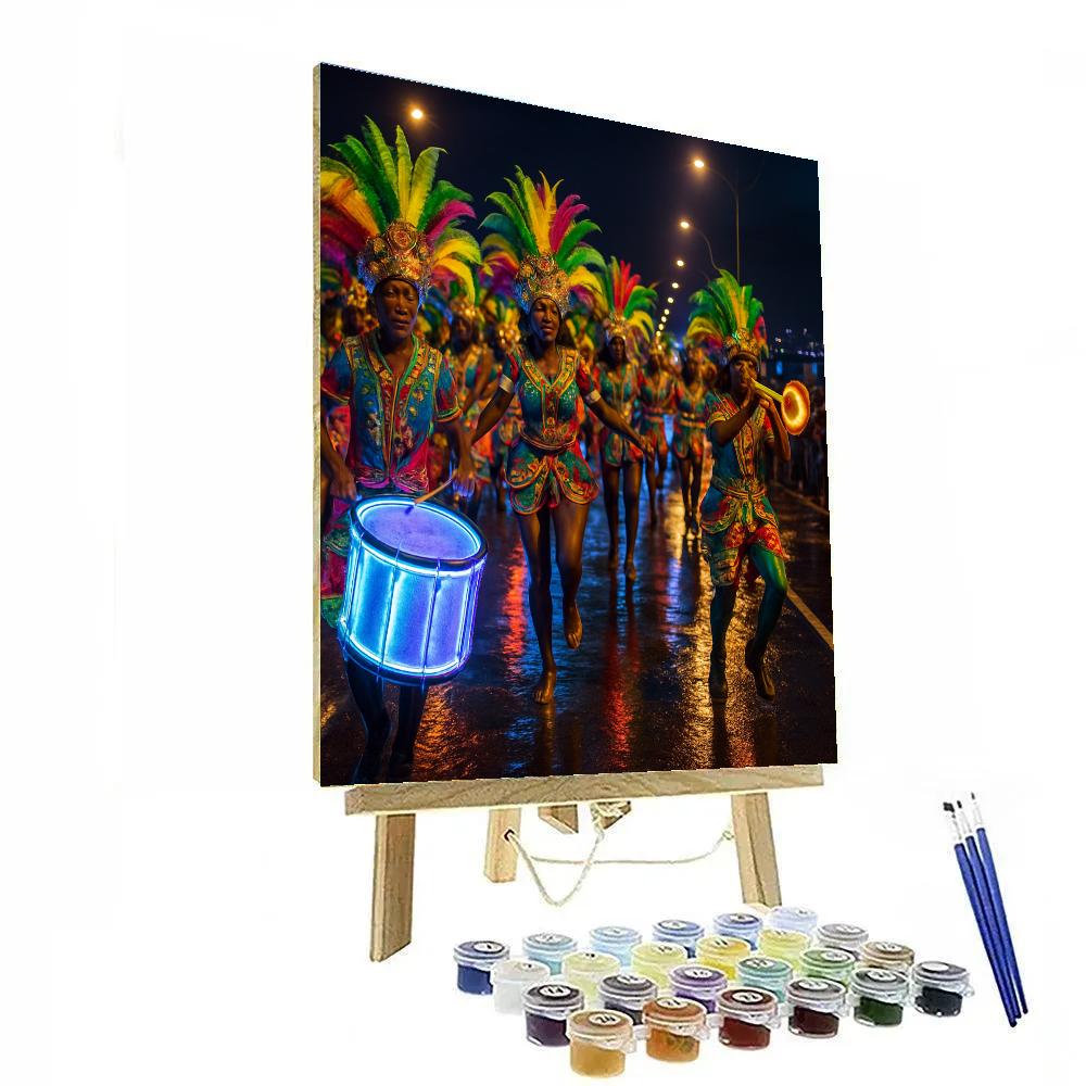 Calabar Night Carnival Band DIY paint by numbers