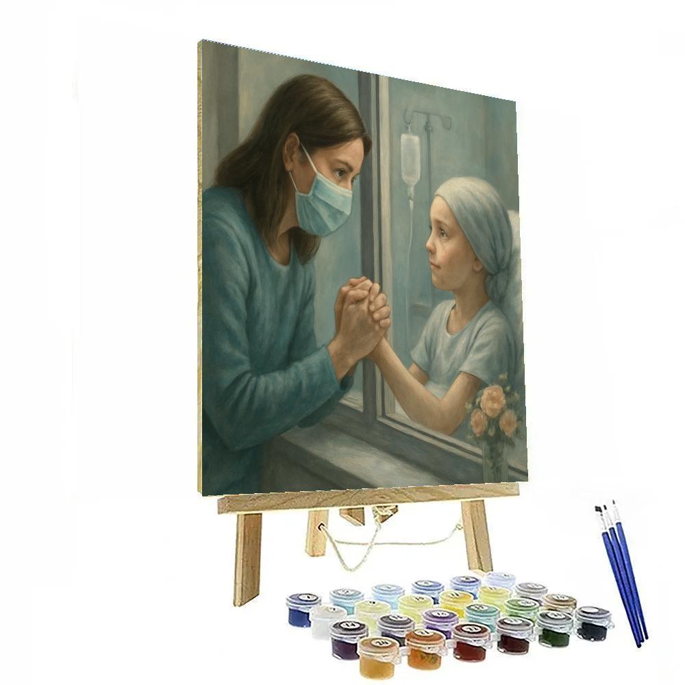 First Hospital Visit Brave Support paint by numbers