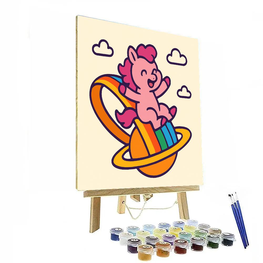 Planet Pony Playground paint by color