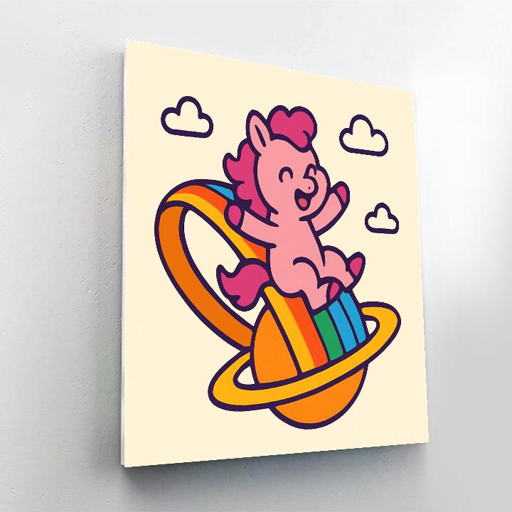 Planet Pony Playground paint by color