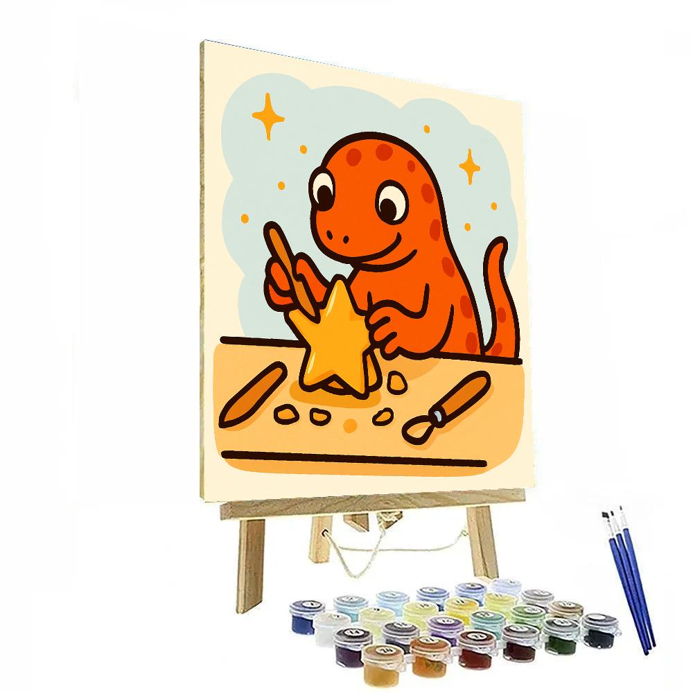 Starglow Salamander Studio painting number kit