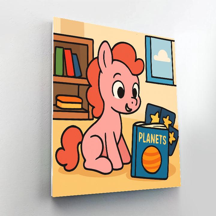 Planet Pony Library paint by number
