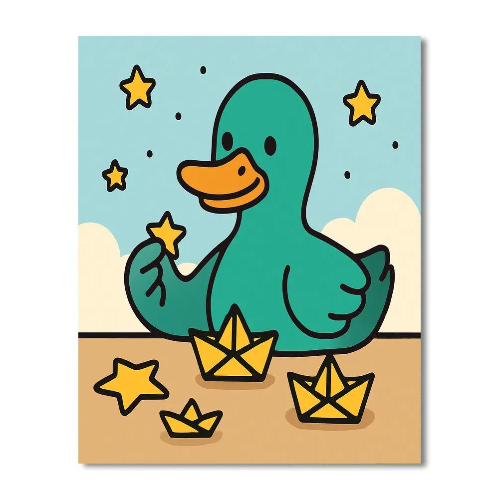 Meteor Mallard Makers paint by number