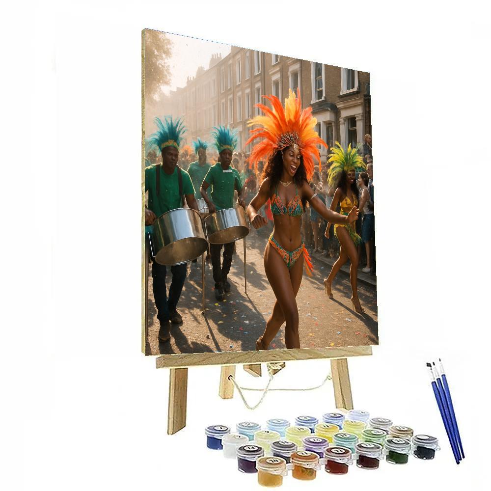 Notting Hill Carnival Parade Paint by numbers kits