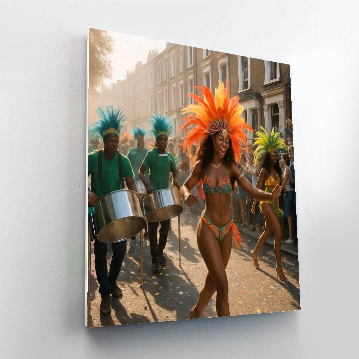 Notting Hill Carnival Parade Paint by numbers kits