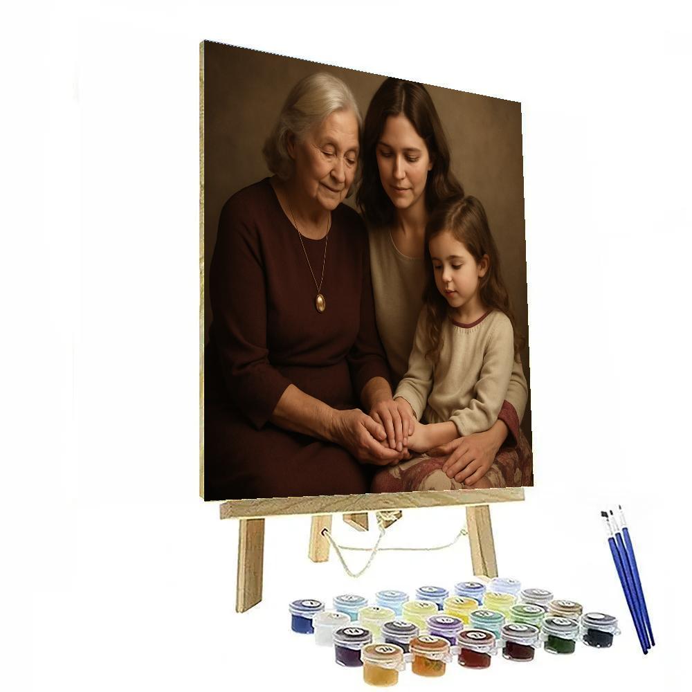 Portrait Of Generations Paint by numbers kits