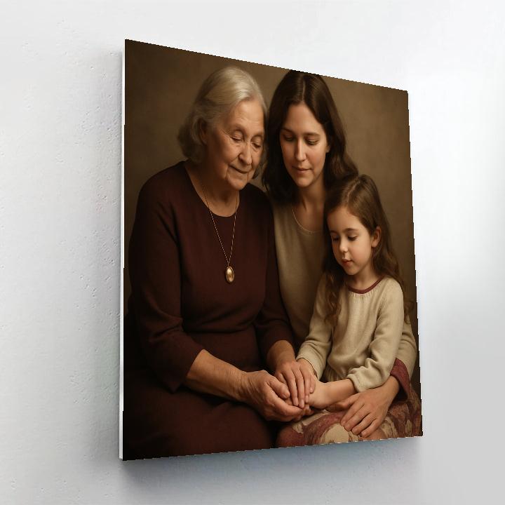Portrait Of Generations Paint by numbers kits
