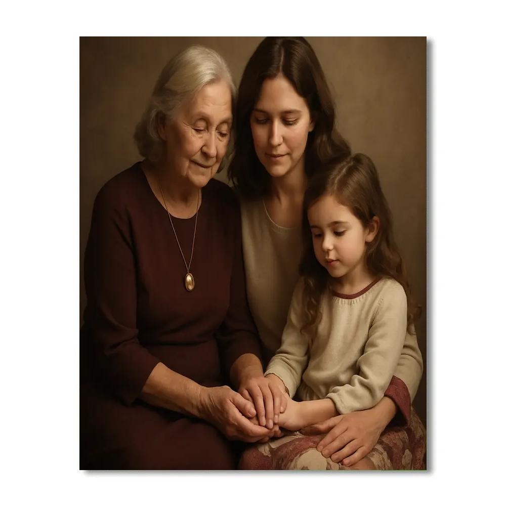 Portrait Of Generations Paint by numbers kits