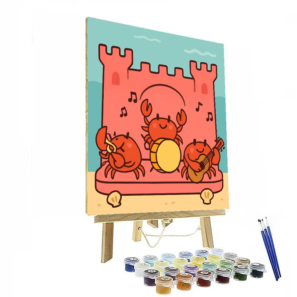 Coral Castle Concert painting number kit