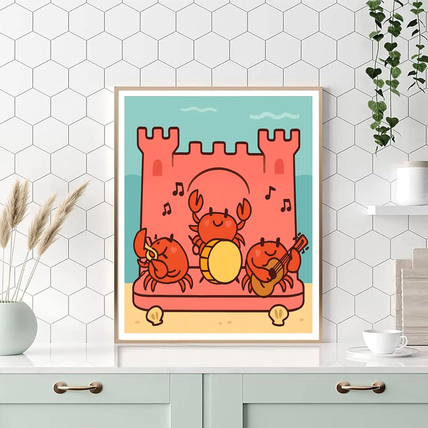 Coral Castle Concert painting number kit