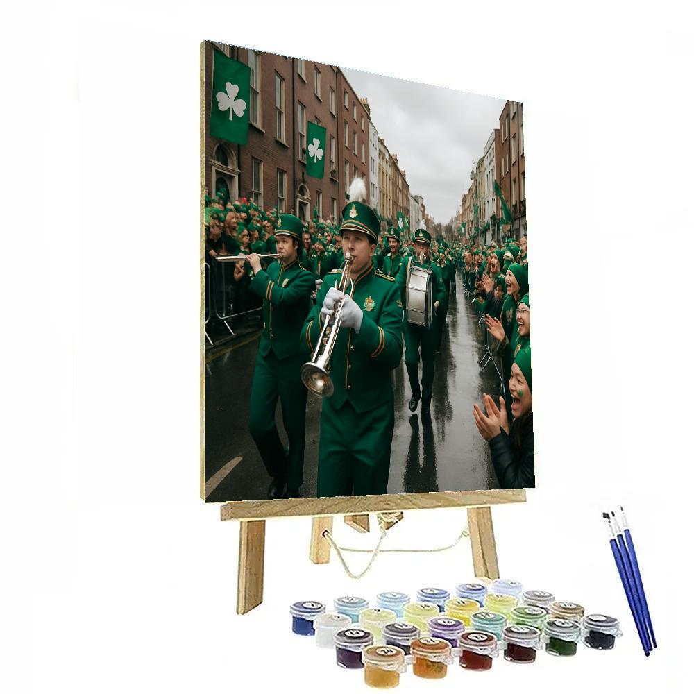 St Patricks Day Parade Dublin Numbered painting kits