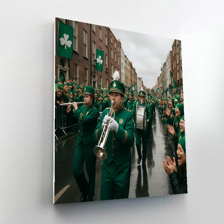 St Patricks Day Parade Dublin Numbered painting kits