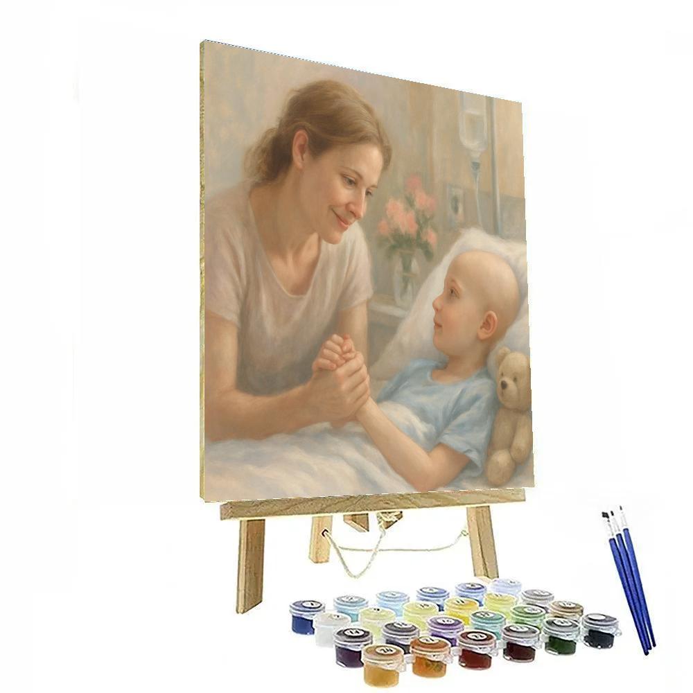 Hospital Visit Comfort Numbered painting kits