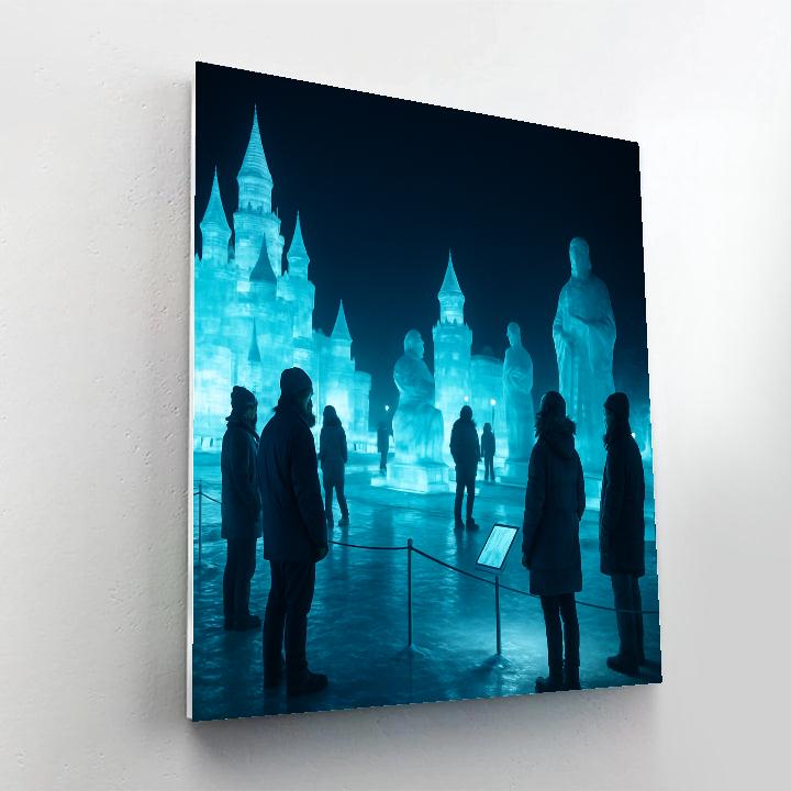 Harbin Ice And Snow Festival Sculpture Park paint by number