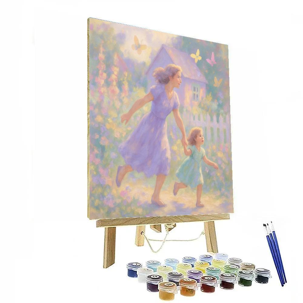 Butterfly Garden Chase Paint by numbers kits