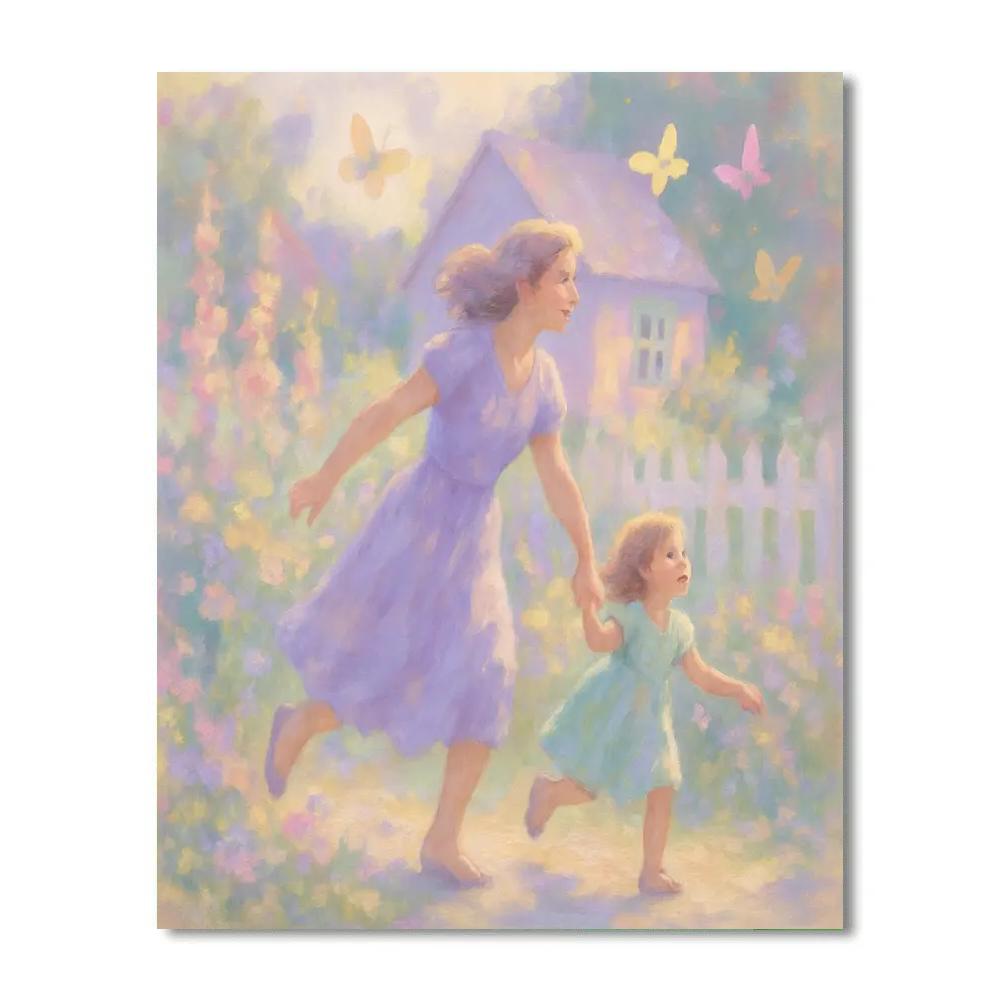 Butterfly Garden Chase Paint by numbers kits