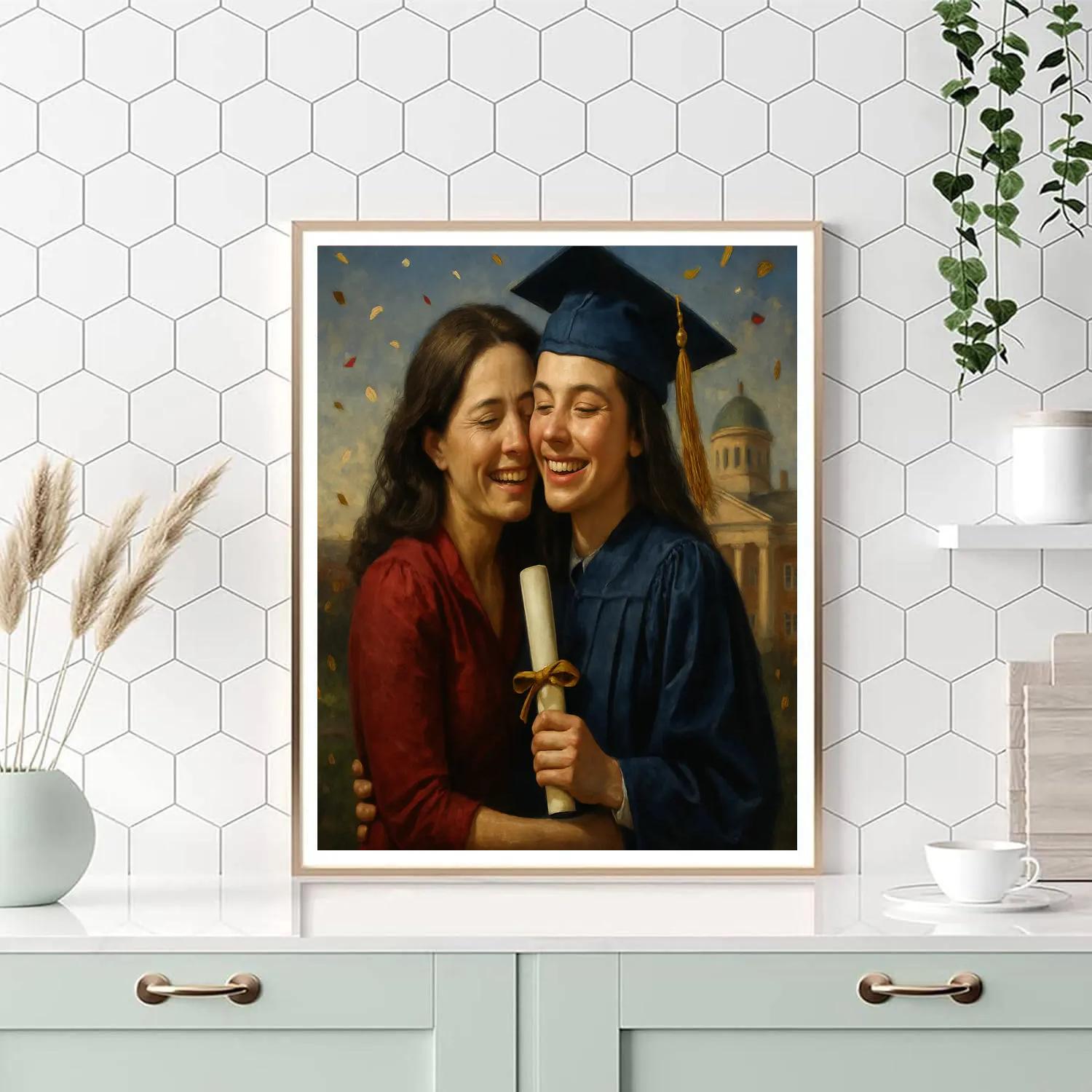 Graduation Day Pride paint by numbers