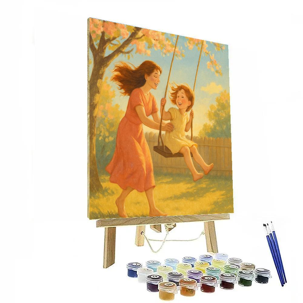 Swing Set Serenade Numbered painting kits