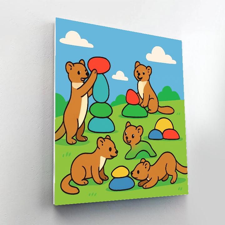 Magnet Mountain Martens Paint by numbers art