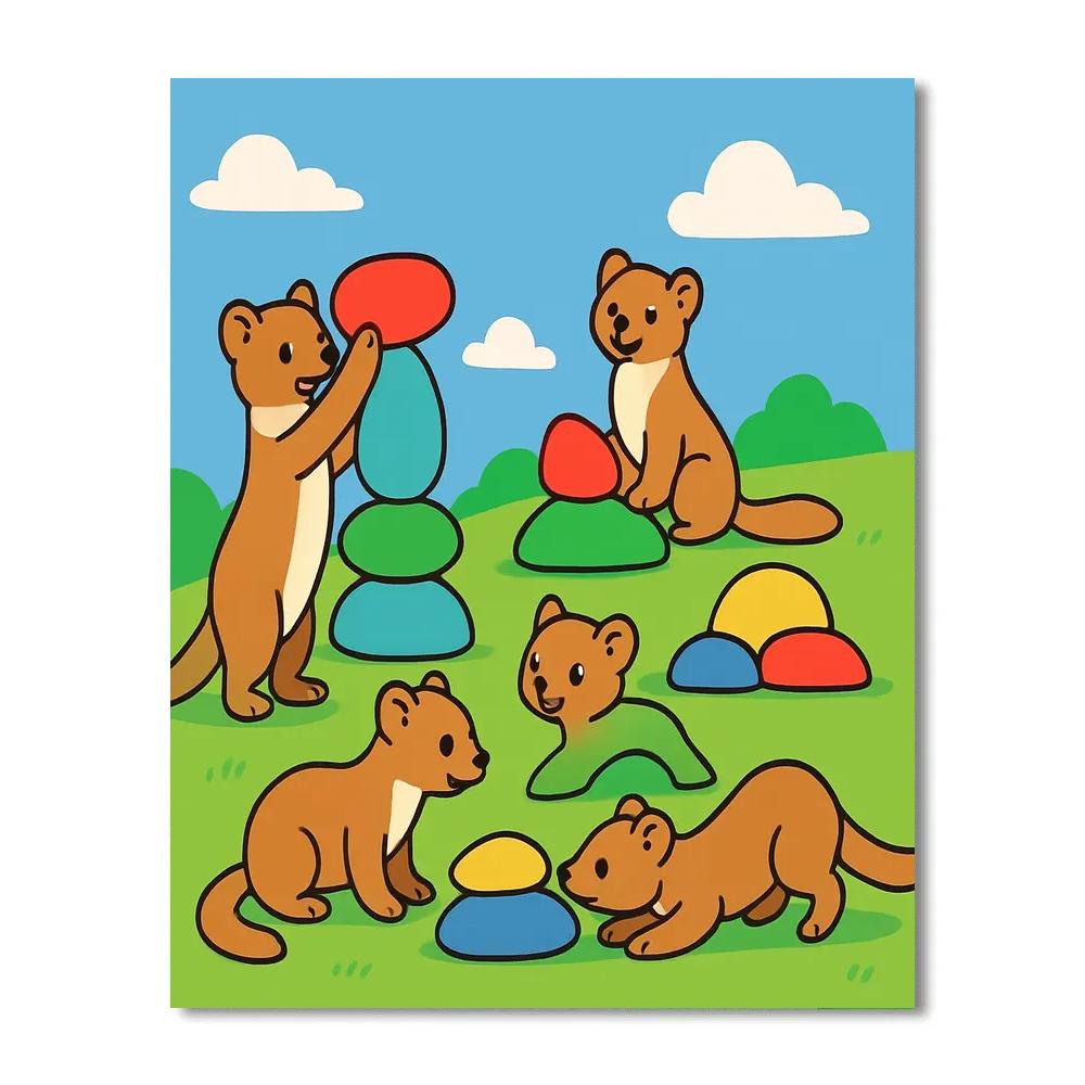 Magnet Mountain Martens Paint by numbers art