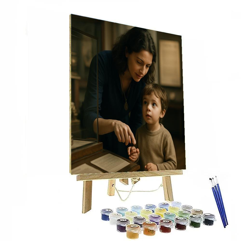 Museum Handhold Discovery Painting by numbers kit