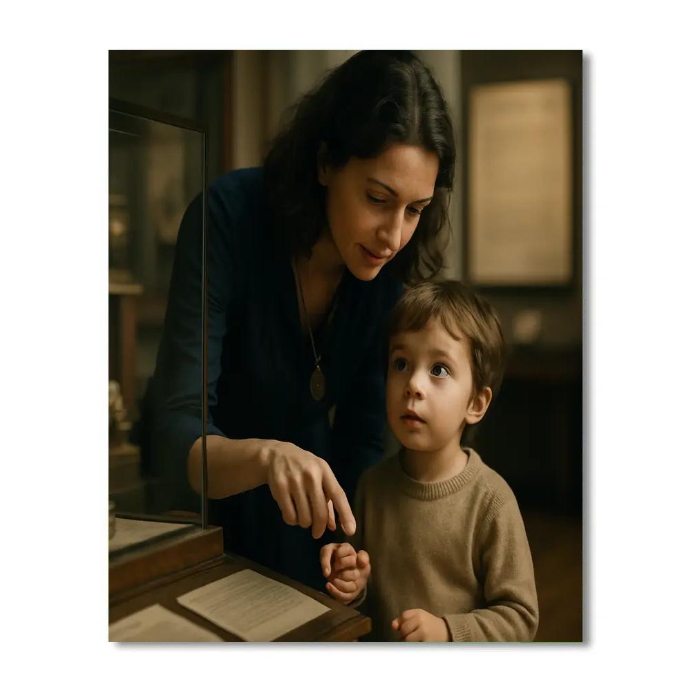 Museum Handhold Discovery Painting by numbers kit