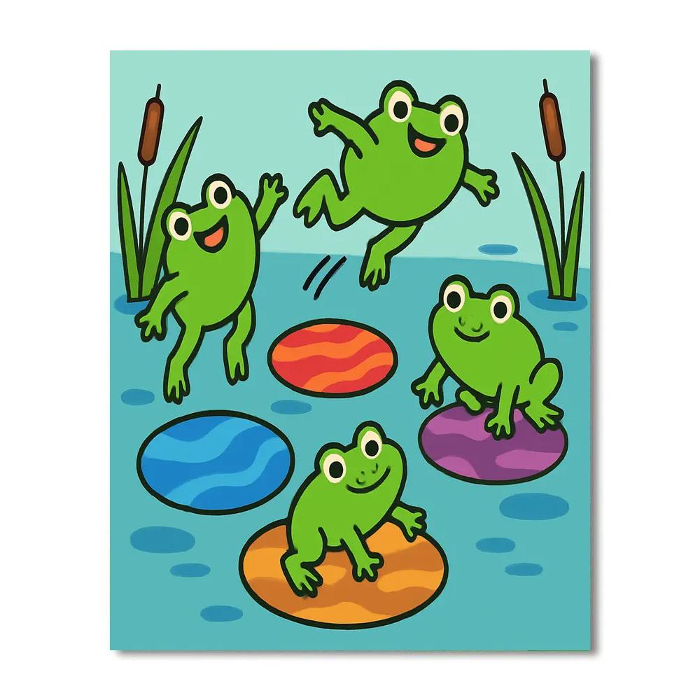 Planetary Puddle Jumpers paint by number