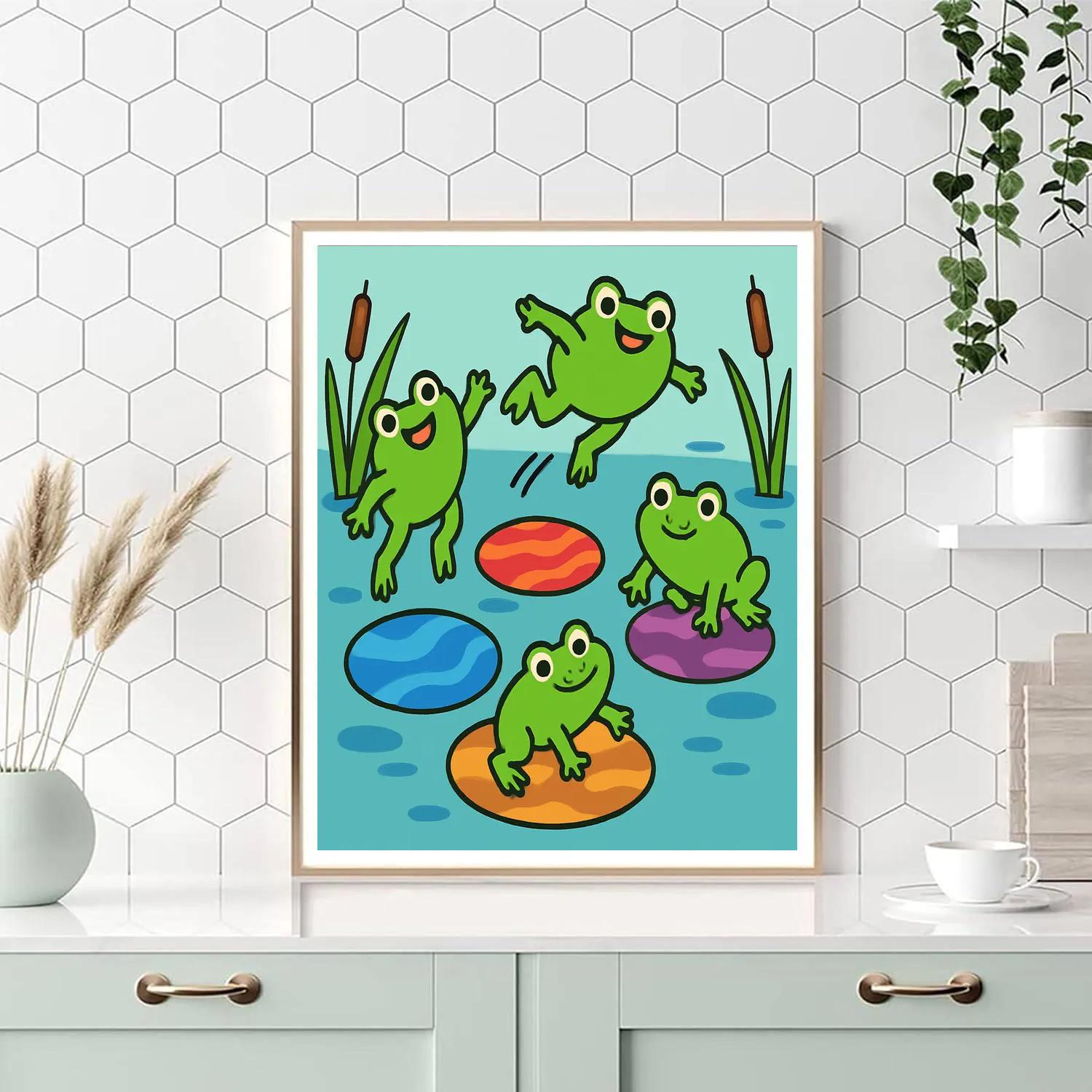 Planetary Puddle Jumpers paint by number